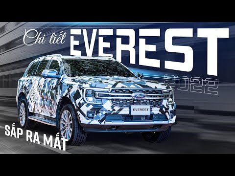 Chi tiết Ford Everest 2022 sắp ra mắt: Lột xác hoàn toàn, cơ bắp, hấp dẫn như Ranger