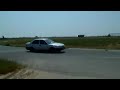 Punto GT, Toyota Corolla G6, going round a sharp turn