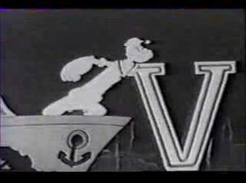 Banned Cartoon - Popeye - You're A Sap, Mr. Jap!