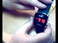 Chrome Led Watch