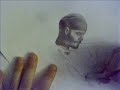 Me drawing Niklas Kvarforth