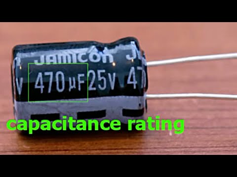 Capacitors - Afroman goes over some basic information about capacitors: Capacitance, voltage ratings and polarity. Once you know what you are doing, you can replace fault...