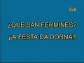 Videos Dorneiros Festa da Dorna 2003 Riveira San Fermines