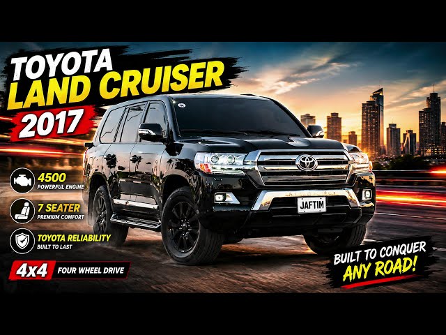Toyota Land Cruiser GXR 2017 | 4.5 DIESEL ENGINE | AUTOMATIC TRANSMISSION | LHD | PUSH START ENGINE | BACK TIRE video