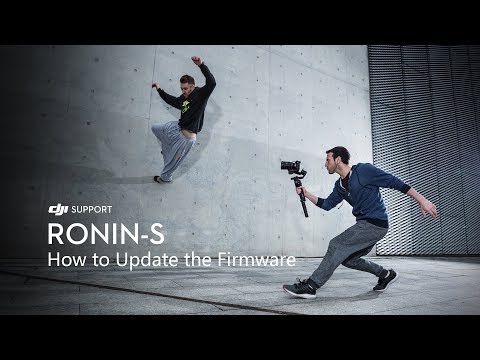 DJI RONIN-S - How to Update the Firmware