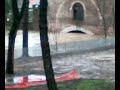 ponte tazio chiuso per l'esondazione dell'aniene alle ore 15:15