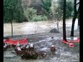 ponte tazio chiuso per l'esondazione dell'aniene alle ore 15:15