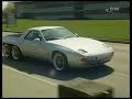 Porsche 928 GTS six wheel pickup