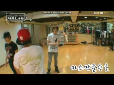 cute Seung Ho (MBLAQ) @ Making The Artists