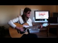 Rachel singing her coffee song.