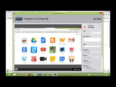 Screencast O Matic.com - This video shows teh process of using Screencast-O-Matic to create a screencast on your Windows 8 machine.