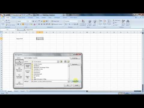how to remove hyperlink in excel 2007