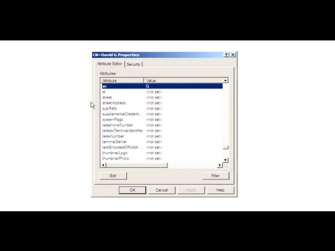 user - A brief look at a few options you can use to view users and other objects in Active Directory.
