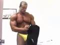 Musclegod in Tanning Bed