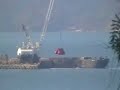 Dredging the shipping channel
