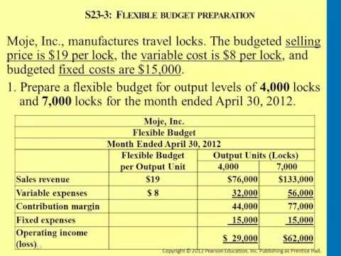 how to report budget variance