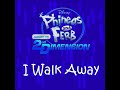 I walk away