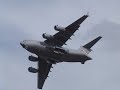C-17 Globemaster III Demonstration2008 NAS Oceana AirshowNAS Oceana, VirginiaSunday September 21, 2008IN THIS VIDEO, watch as this C-17 is put through its paces in one of the most dynamic demonstrations I have ever seen performed by an aircraft of its size.  I apologize for the poor video quality, as I was trying my best to get the best video under VERY WINDY conditions, which persisted through Saturday night, but in this video, the winds aren't THAT bad.Like what you've seen? Well, if you are interested in purchasing DVDs of specific aircraft and/or of airshows, interested in anything and everything related to airshows (where the jet teams will show up, all airshow performers, airshow reports from airshows I have attended, previews of airshows I will be attending, etc.), a much more easier to navigate 