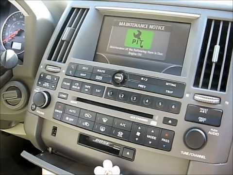How to Remove Bose Amplifier from Infiniti FX35  2004 for Repair.