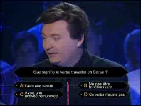 Pascal Olmeta  et le MILLION.corse