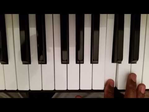 how to practice c major scale on piano