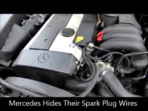 Replacing Spark Plugs, Wires, and Coil Packs on 1996 E320 Mercedes I6