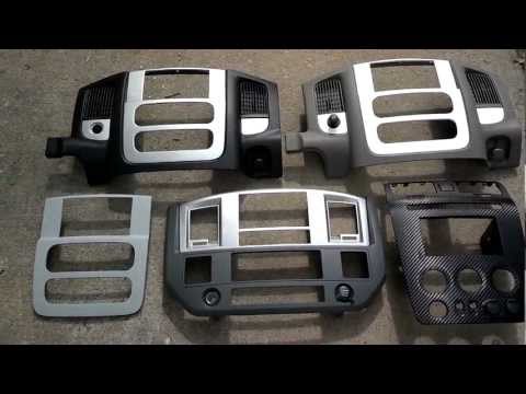 Three 02-05, one 06-08 Ram, 2007 H3 Hummer double DIN bezels