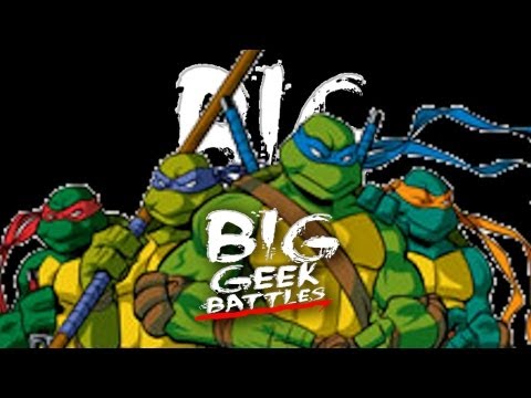 WWE 13 Battle Of The Teenage Mutant Ninja Turtles Match! BKBN.net Big Geek Battles!