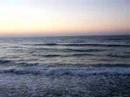 Cefalu beach at sunset Cefalu beach at sunset