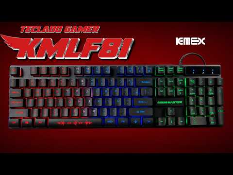 Vídeo de demonstração - Teclado Gamer | KMLF81