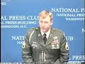 disabled veteran christian bagge was invited to speak at the headliner luncheon at the national press club.
