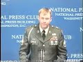 disabled veteran christian bagge was invited to speak at the headliner luncheon at the national press club.