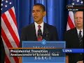 Obama Economy  \"There are no short cuts or quick fixes\" #2