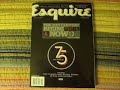 Esquire E Ink Cover - October 2008 75th Anniversary
