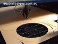 Laser Cut - 10mm Black 3D Acrylic Letters Laser Cut - 10mm Black 3D Acrylic Letters