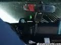 Drag car flips over