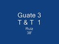 Guatemala  vrs Trinidad & Tobago