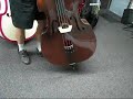 Eastman VB125 Busetto Corner Upright Bass Carved Top AWESOM