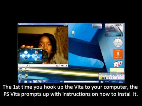 how to connect ps vita to windows xp