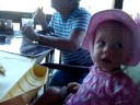 Having a good time at dinner