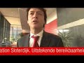 Treinend naar de Vodafone kantoren in Amsterdam