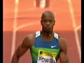 Asafa Powell World Record (9.77) angles