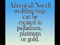 Platinum wedding ring with bright edges - 6mm wide - Novell Platinum wedding ring with bright edges - 6mm wide - Novell