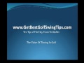 Golf Swing Tips: Free Instruction On Timing