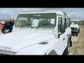 60 Land Rovers form the Red Cross