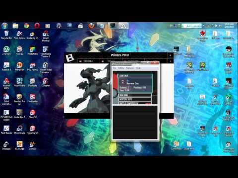 how to play pokemon black on no$gba