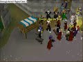 Runescape Emote Party in Varrock Square(Shortened)