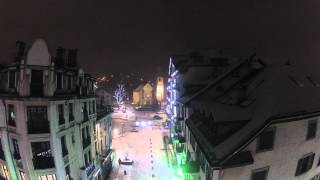 Chamonix sunset time lapse