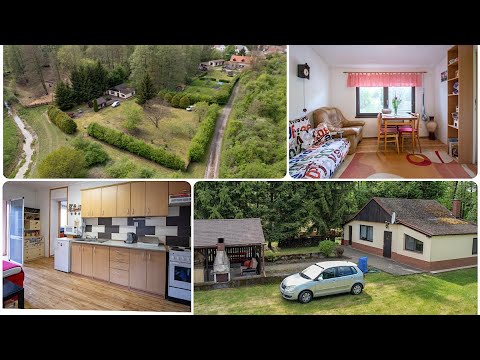 Video Prodej chalupy 4+1 74 m2 u rybníka v Čakovicích u Radouně se zahradou 2740 m2