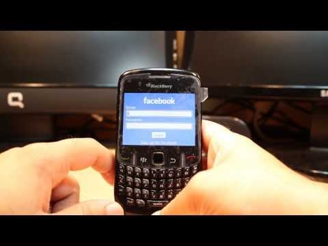 how to on facebook on blackberry